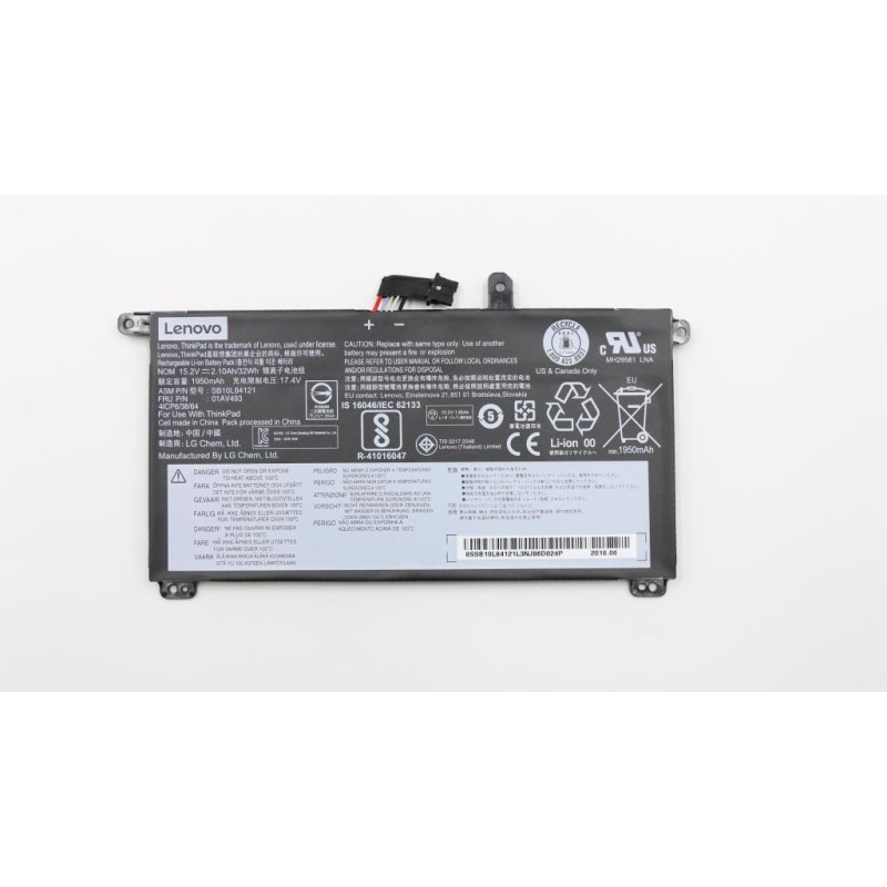 Lenovo Battery 4 Cell 32Wh Li-Ion Lenovo Battery 4 Cell 32Wh Li-Ion